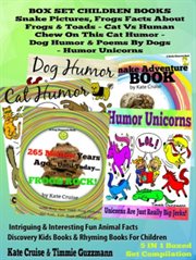 Box set set children's books. Intriguing & Interesting Fun Animal Facts Discovery Kids Books & Rhyming Books for Children cover image cdn