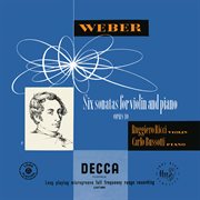 J.s. bach: sonata for violin no. 1, bwv 1001; partita for violin no. 2, bwv 1004; weber: six sona... cover image cdn