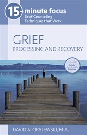 15-minute focus: grief: processing and recovery. Brief Counseling Techniques that Work cover image cdn