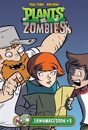 Plants vs. zombies. Issue 3, Lawnmageddon cover image cdn