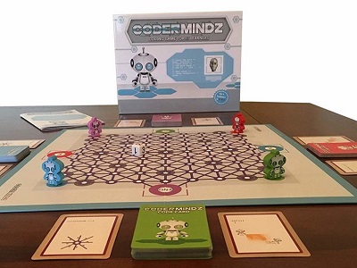 CoderMindz coding game for AI learners cover image cdn