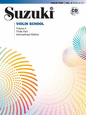 Suzuki violin school. Volume 6, Violin part  cover image cdn