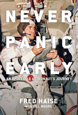 Never panic early : an Apollo 13 astronaut's journey  cover image cdn