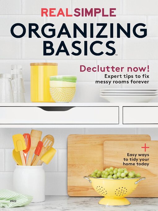 Real simple organizing basics: declutter now! cover image cdn