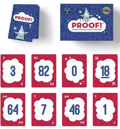 Proof! [STEM toy] the fast game of mental math magic! cover image cdn
