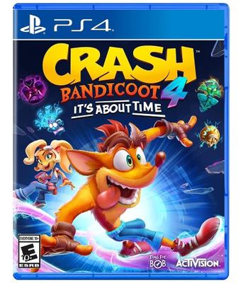 Crash Bandicoot 4: it's about time [PS4] cover image cdn