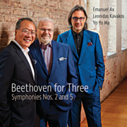 Beethoven for three Symphonies Nos. 2 and 5  cover image cdn
