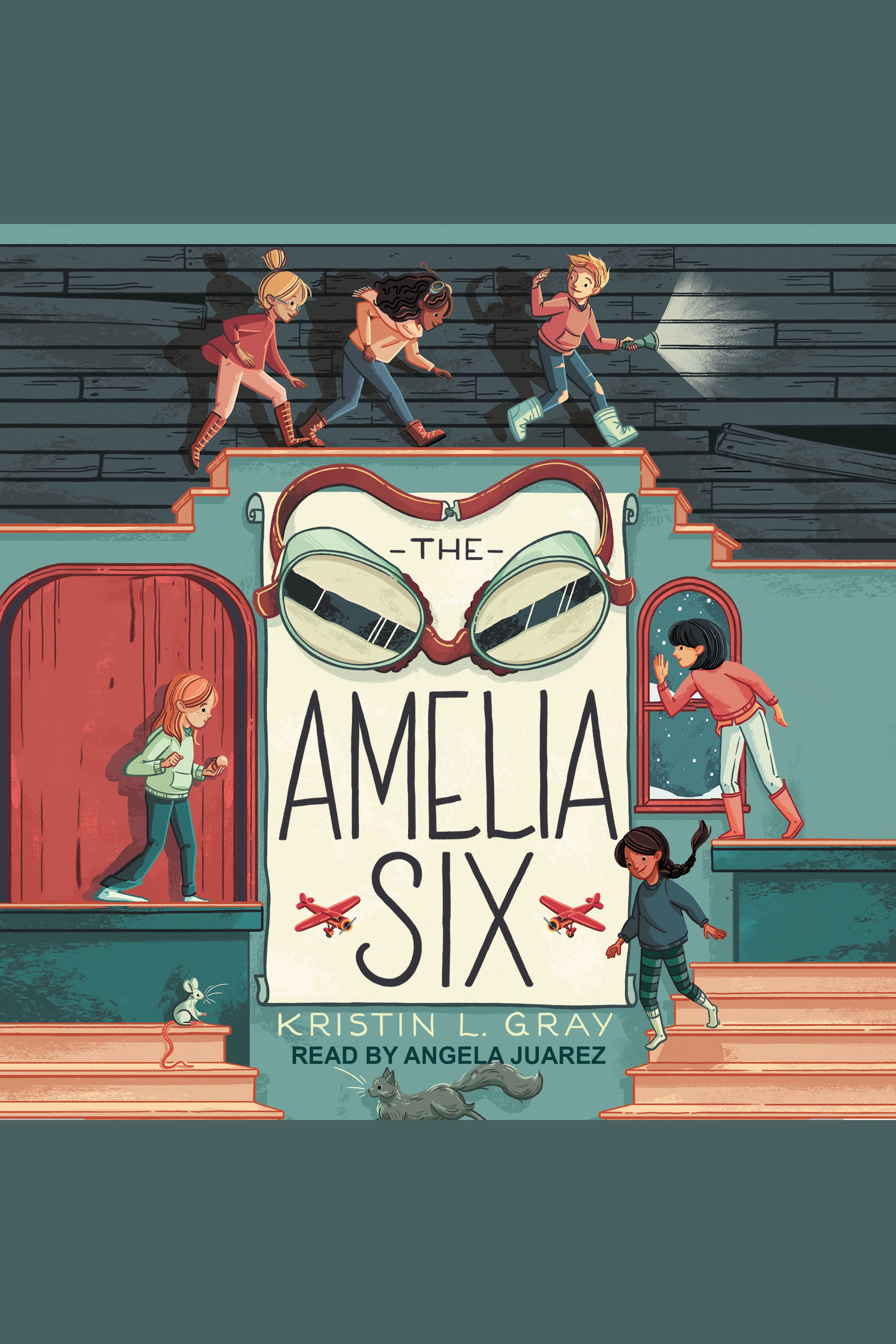 The Amelia Six An Amelia Earhart Mystery cover image cdn