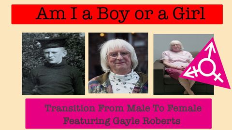 Am I A Boy or Girl Featuring Gayle Roberts - Transition from Male to Female cover image cdn