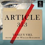 Article 353 : a novel cover image cdn