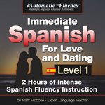 Immediate Spanish for love and dating. Level 1 cover image cdn