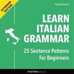 Learn italian grammar: 25 sentence patterns for beginners cover image cdn