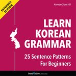 Learn korean grammar: 25 sentence patterns for beginners cover image cdn