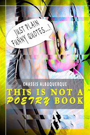 Just plain funny quotes - this is not a poetry book cover image cdn