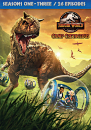Jurassic world: Camp Cretaceous. Seasons 1 - 3 cover image