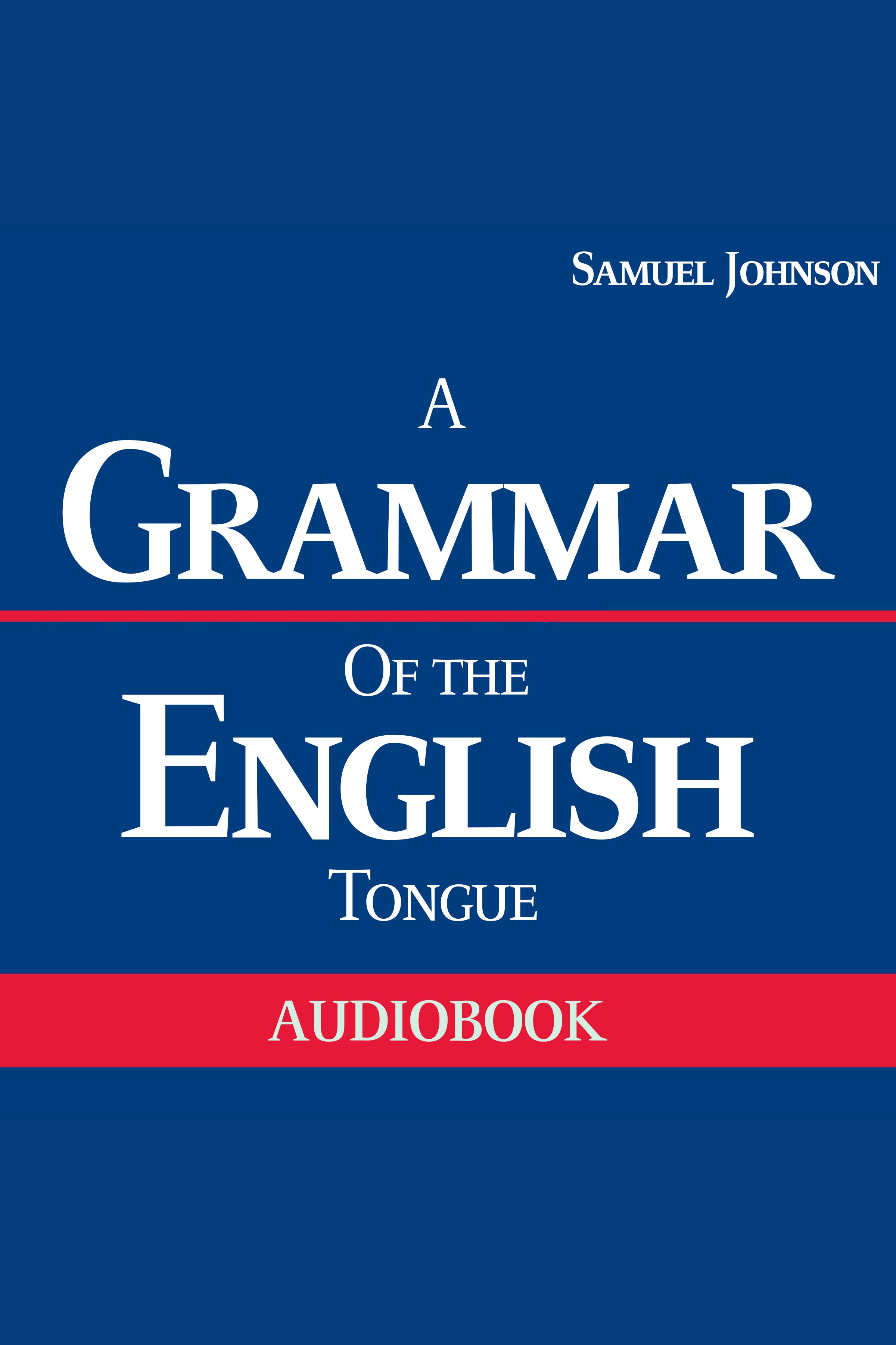 A Grammar of the English Tongue cover image cdn