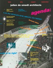 Agenda : can we sustain our ability to crisis? : Julien De Smedt Architects cover image cdn