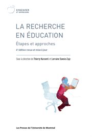 La recherche en éducation : étapes et approches cover image cdn