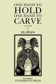 One hand to hold, one hand to carve cover image cdn
