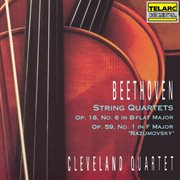 Beethoven: string quartet no. 6 in b-flat major, op. 18 no. 6 & string quartet no. 7 in f major, ... cover image cdn