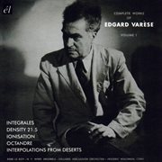 Complete works of Edgard Varèse. Volume 1 cover image cdn