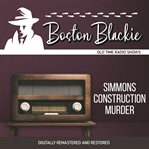 Boston blackie: simmons construction murder cover image cdn