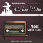 Philo vance detective: argyle murder case cover image cdn