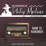 The adventures of Philip Marlowe. Night tide cover image cdn