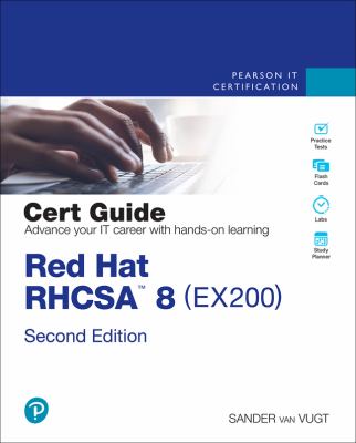 Red Hat RHCSA 8 Cert guide : EX200  cover image cdn