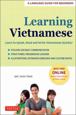 Learning Vietnamese : learn to speak, read and write Vietnamese quickly! : a language guide for beginners  cover image cdn