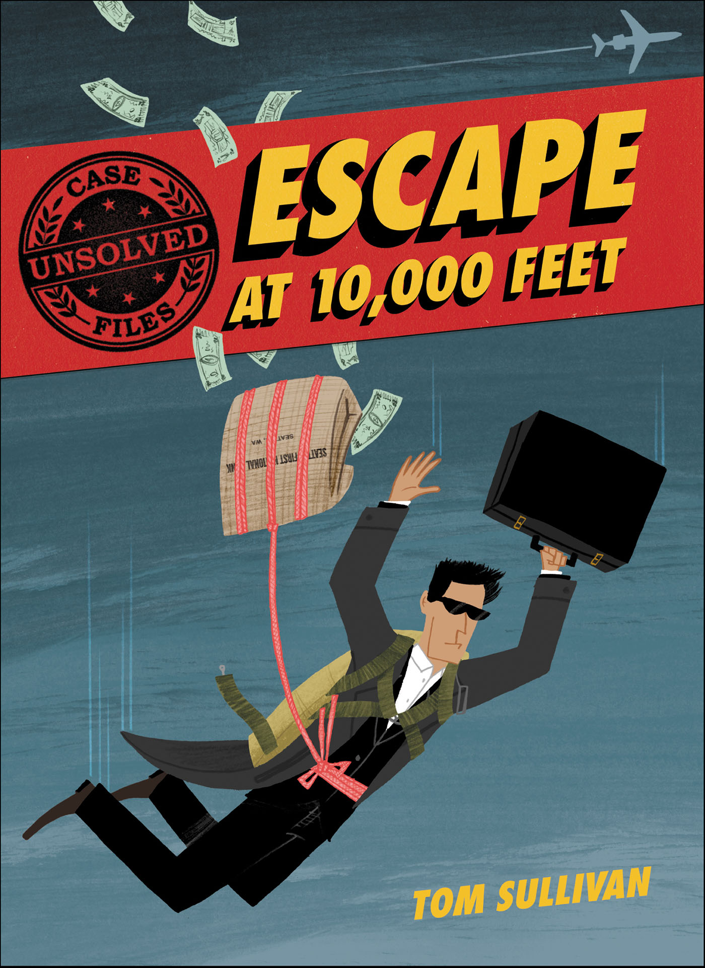 Unsolved case files. 001, Escape at 10,000 feet : D.B. Cooper and the missing money cover image cdn