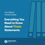 The official pocket guide: everything you need to know about thesis statements cover image cdn