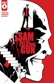 Sam & his talking gun. Issue 4 cover image cdn