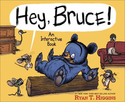 Hey, Bruce! : an interactive book  cover image cdn