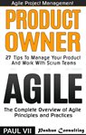 Agile product management: product owner: 27 tips to manage your product & agile: the complete overvi cover image cdn