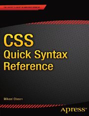 CSS quick syntax reference guide cover image cdn