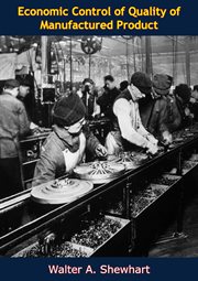 Economic control of quality of manufactured product cover image cdn