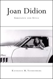 Joan Didion : substance and style cover image cdn