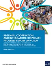 Regional cooperation and integration corporate progress report 2017–2020 cover image cdn