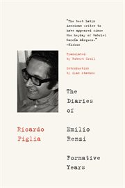 The diaries of Emilio Renzi. Formative years cover image cdn