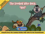 The Donkey who said: No!: Adapted from the Ancient Indian folk tales in the Panchatantra cover image cdn