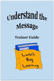 Understand the message trainer guide cover image cdn