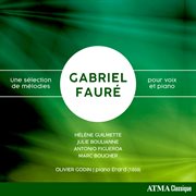 Fauré: une sélection de mélodies pour voix et piano cover image cdn