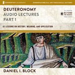 Deuteronomy: audio lectures part 1 cover image cdn