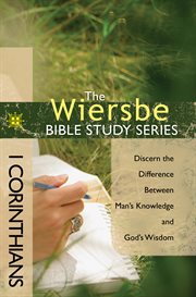 I Corinthians : discern the difference between man's knowledge and God's wisdom cover image cdn