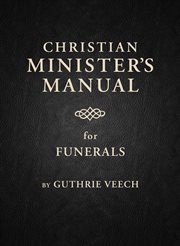 Christian minister's manual for funerals cover image cdn