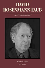 David Rosenmann-Taub: Poems and Commentaries cover image cdn