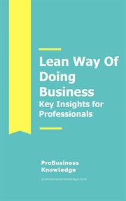 Lean way of doing business cover image cdn