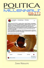 Política explicada para millennials cover image cdn