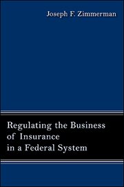 Regulating the business of insurance in a federal system cover image cdn